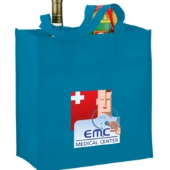 Polypropylene Reusable Grocery Bag - 14 inches x 13 inches - Full Color
