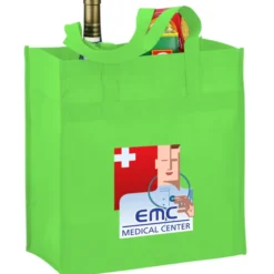 Polypropylene Reusable Grocery Bag - 14 inches x 13 inches - Full Color