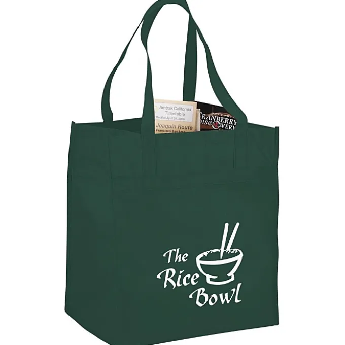 Polypropylene Reusable Grocery Bag - 15 inches x 13 inches - 24 hr
