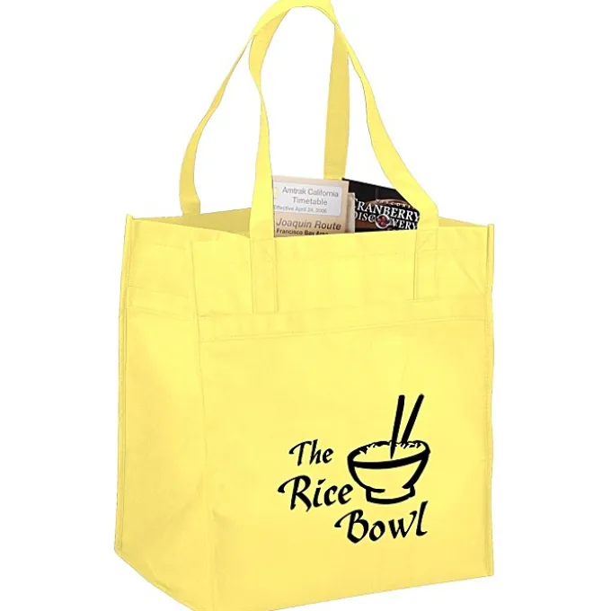 Polypropylene Reusable Grocery Bag - 15 inches x 13 inches - 24 hr