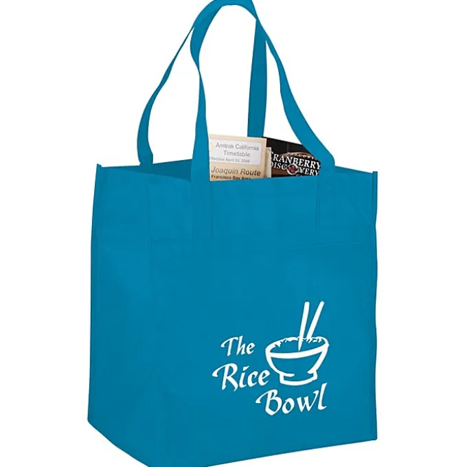 Polypropylene Reusable Grocery Bag - 15 inches x 13 inches - 24 hr