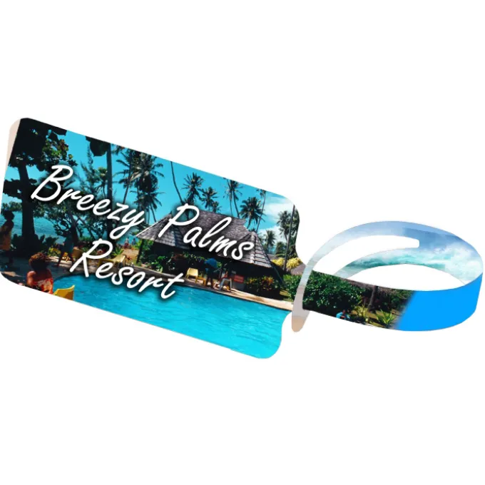 POLYspectrum Bag Tag with Self Strapping