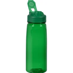 PolySure Grip 'N Sip Water Bottle with Flip Lid - 24 oz