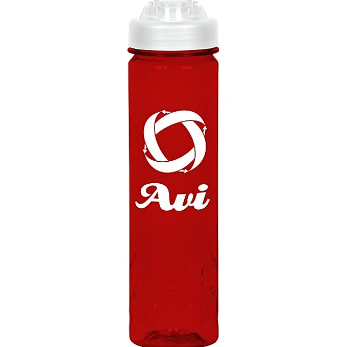 PolySure Inspire Water Bottle with Flip Lid - 24 oz