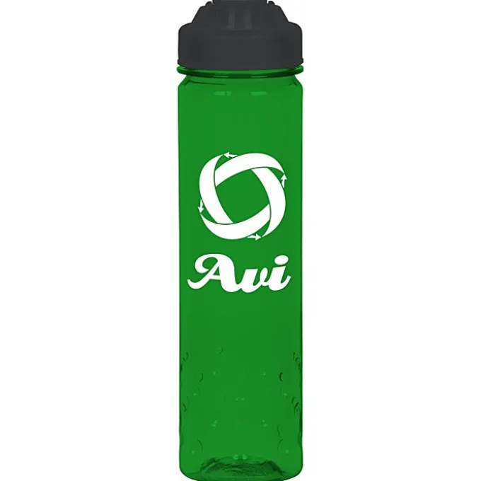 PolySure Inspire Water Bottle with Flip Lid - 24 oz