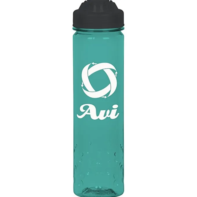 PolySure Inspire Water Bottle with Flip Lid - 24 oz