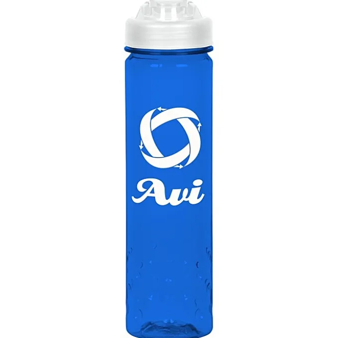 PolySure Inspire Water Bottle with Flip Lid - 24 oz