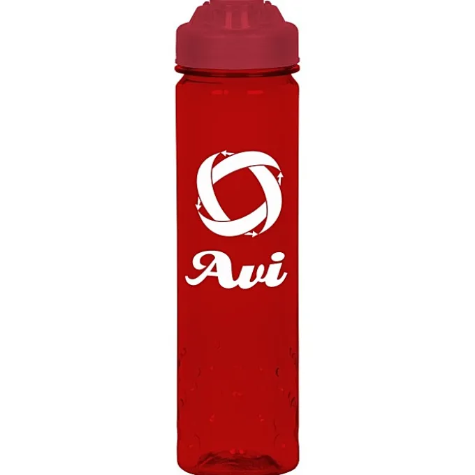 PolySure Inspire Water Bottle with Flip Lid - 24 oz