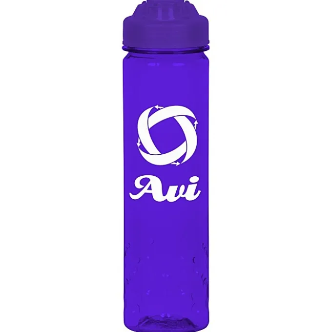 PolySure Inspire Water Bottle with Flip Lid - 24 oz
