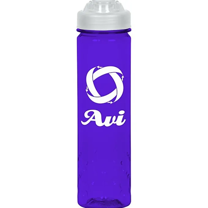 PolySure Inspire Water Bottle with Flip Lid - 24 oz