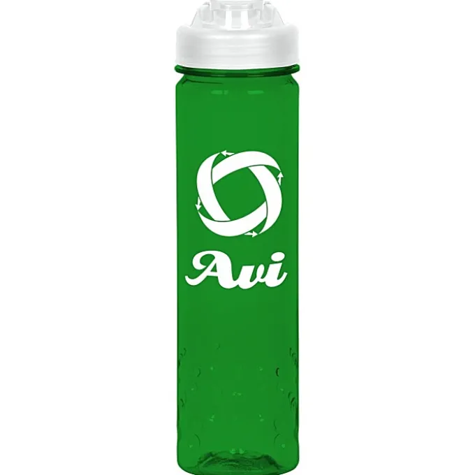 PolySure Inspire Water Bottle with Flip Lid - 24 oz