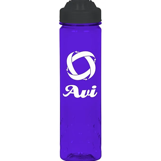 PolySure Inspire Water Bottle with Flip Lid - 24 oz