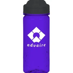 PolySure Inspire Water Bottle with Flip Lid - 16 oz