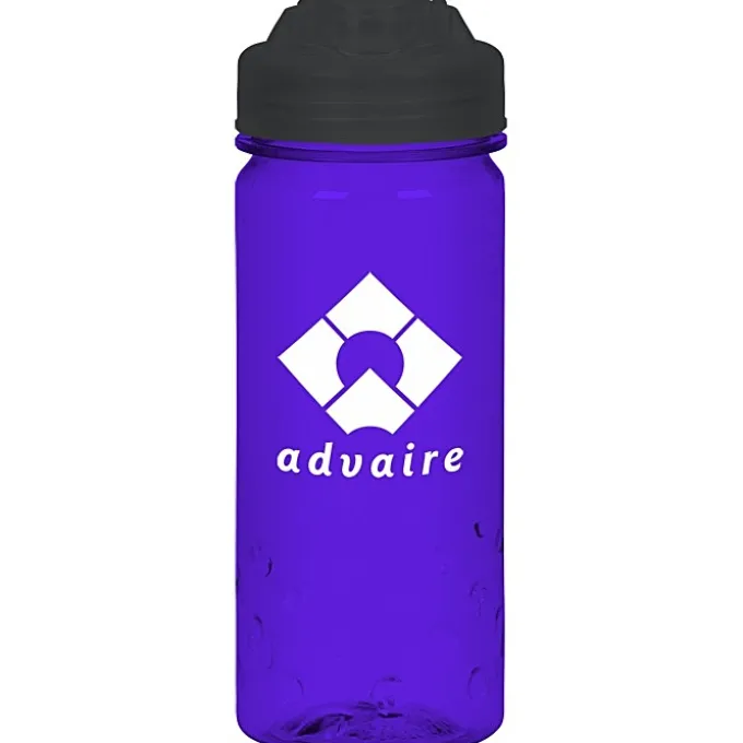 PolySure Inspire Water Bottle with Flip Lid - 16 oz