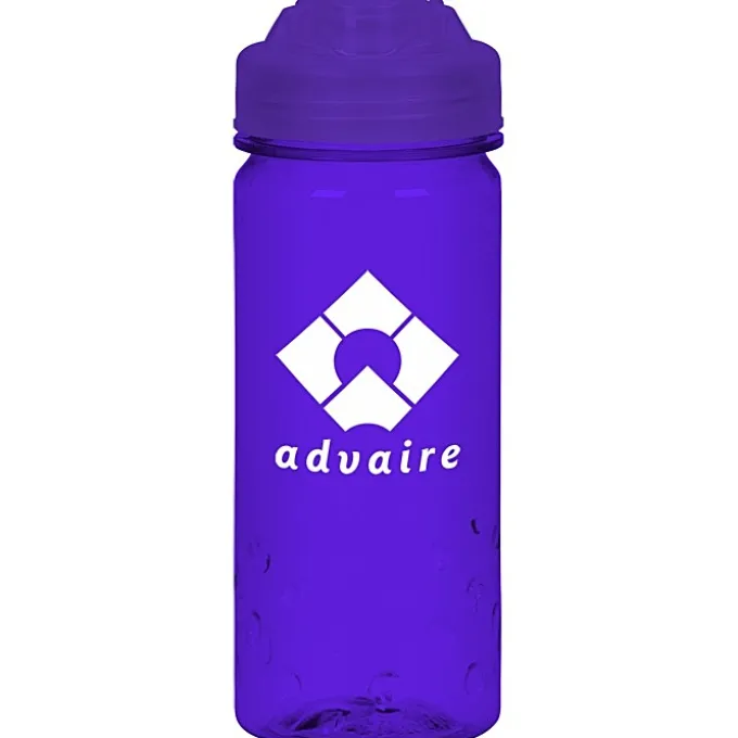 PolySure Inspire Water Bottle with Flip Lid - 16 oz
