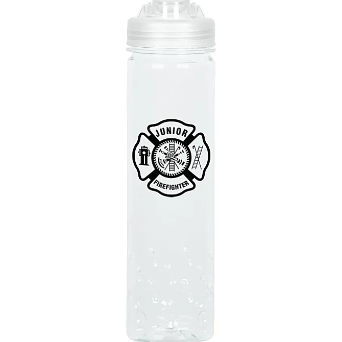 PolySure Inspire Water Bottle with Flip Lid - 24 oz - Clear