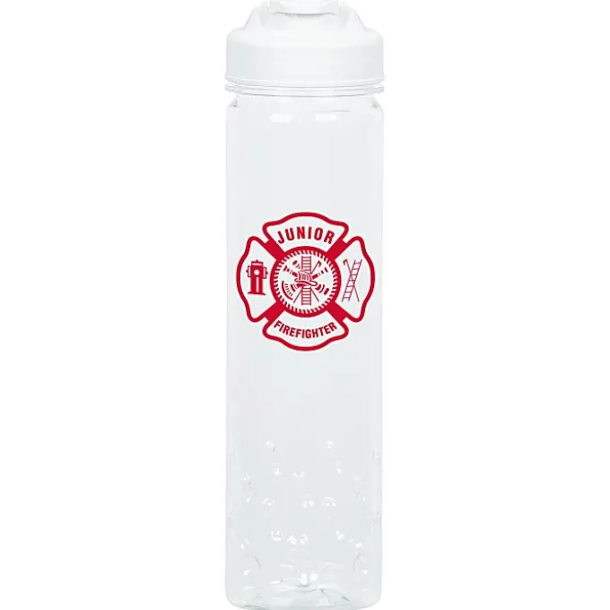 PolySure Inspire Water Bottle with Flip Lid - 24 oz - Clear