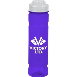 PolySure Jetstream Water Bottle with Flip Lid - 24 oz