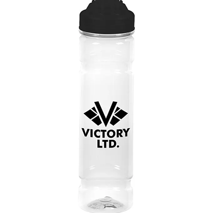 PolySure Jetstream Water Bottle with Flip Lid - 24 oz