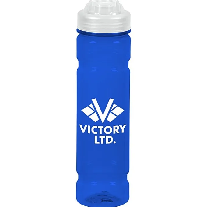 PolySure Jetstream Water Bottle with Flip Lid - 24 oz