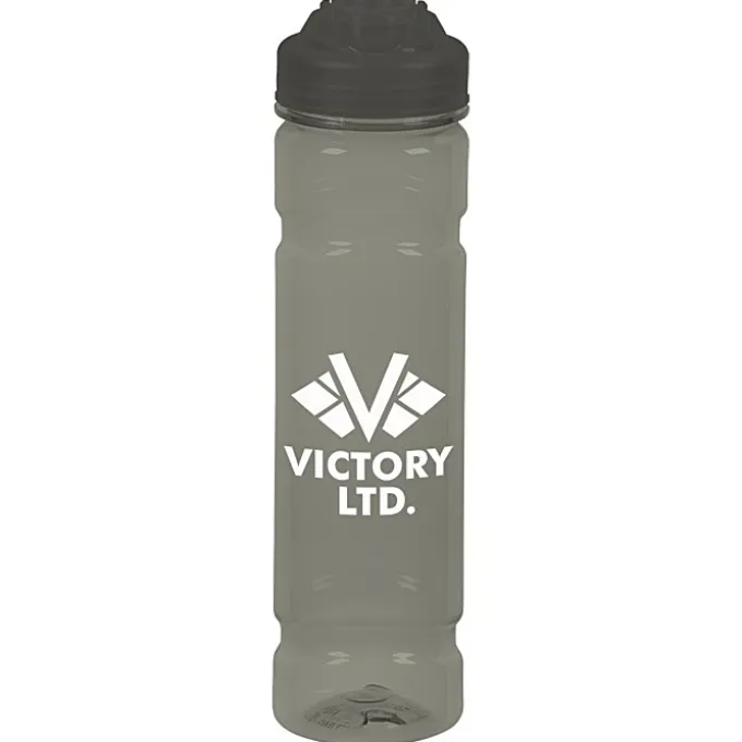 PolySure Jetstream Water Bottle with Flip Lid - 24 oz