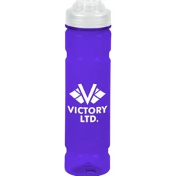PolySure Jetstream Water Bottle with Flip Lid - 24 oz