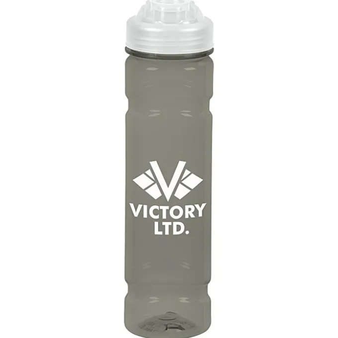 PolySure Jetstream Water Bottle with Flip Lid - 24 oz