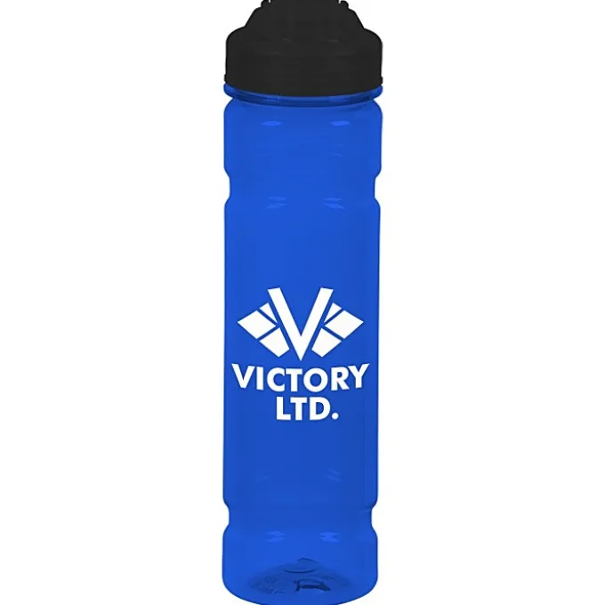 PolySure Jetstream Water Bottle with Flip Lid - 24 oz