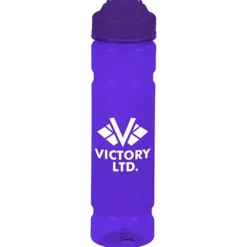 PolySure Jetstream Water Bottle with Flip Lid - 24 oz