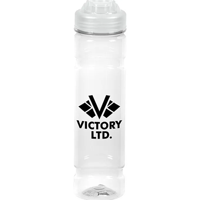 PolySure Jetstream Water Bottle with Flip Lid - 24 oz