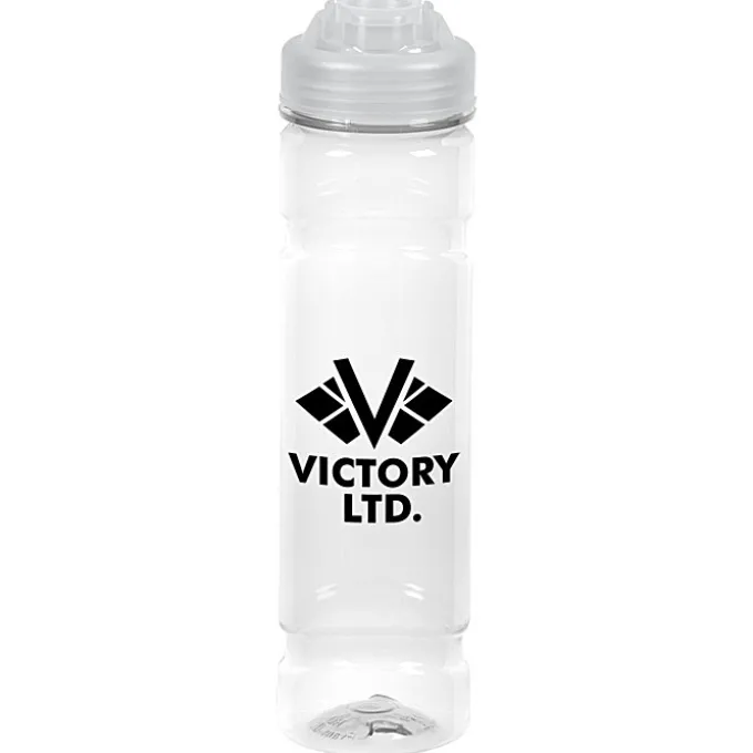 PolySure Jetstream Water Bottle with Flip Lid - 24 oz