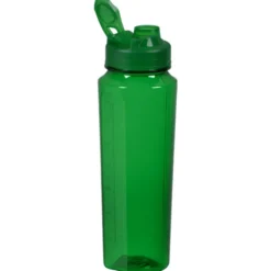 PolySure Measure Water Bottle with Flip Lid - 24 oz