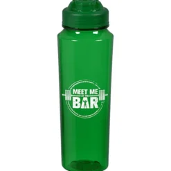 PolySure Measure Water Bottle with Flip Lid - 24 oz