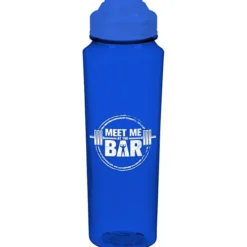 PolySure Measure Water Bottle with Flip Lid - 24 oz