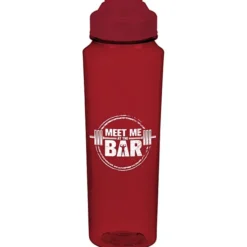 PolySure Measure Water Bottle with Flip Lid - 24 oz