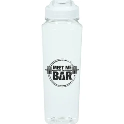 PolySure Measure Water Bottle with Flip Lid - 24 oz