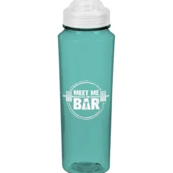 PolySure Measure Water Bottle with Flip Lid - 24 oz
