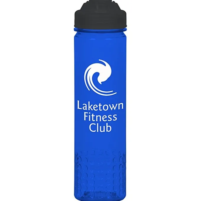 PolySure Out of the Block Water Bottle with Flip Lid - 24 oz