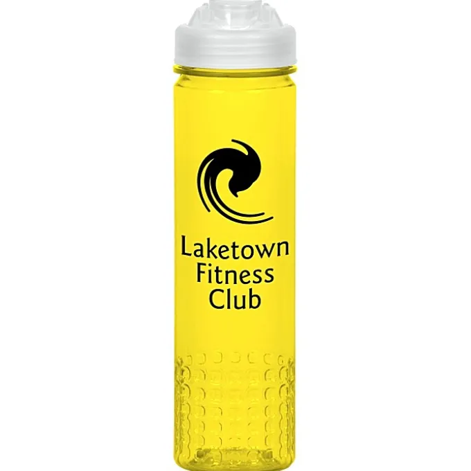 PolySure Out of the Block Water Bottle with Flip Lid - 24 oz
