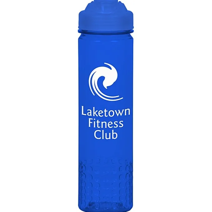 PolySure Out of the Block Water Bottle with Flip Lid - 24 oz