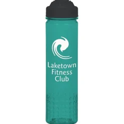 PolySure Out of the Block Water Bottle with Flip Lid - 24 oz