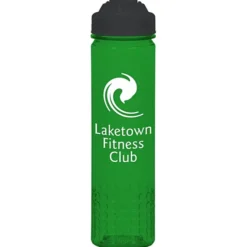 PolySure Out of the Block Water Bottle with Flip Lid - 24 oz