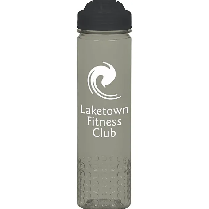 PolySure Out of the Block Water Bottle with Flip Lid - 24 oz