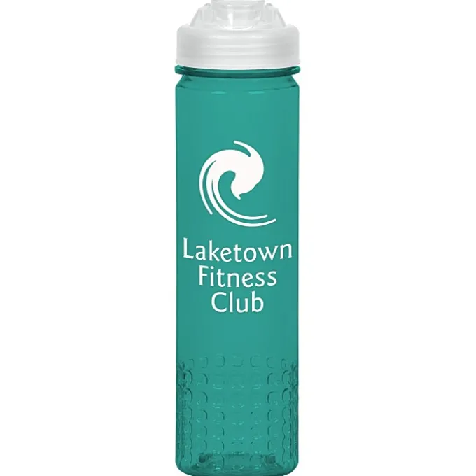 PolySure Out of the Block Water Bottle with Flip Lid - 24 oz