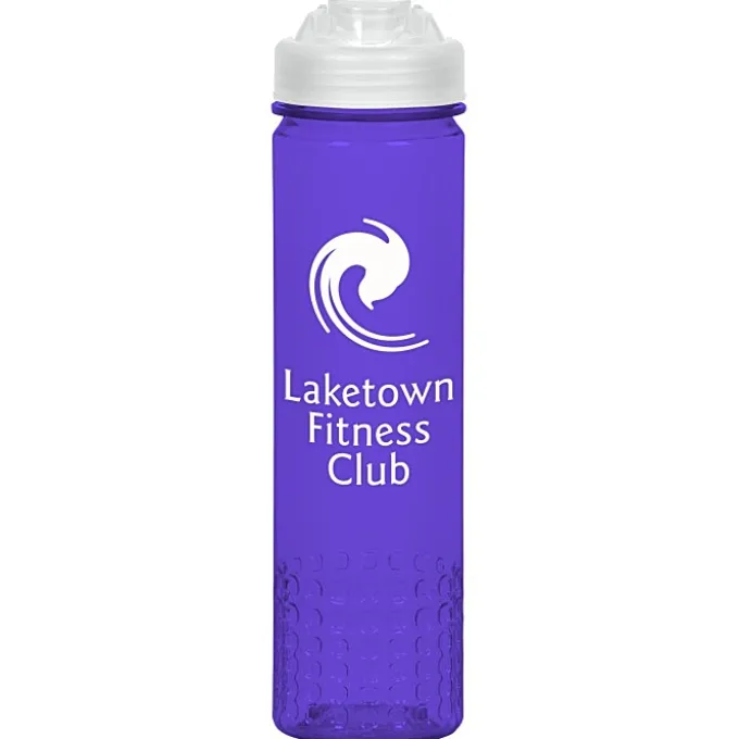 PolySure Out of the Block Water Bottle with Flip Lid - 24 oz