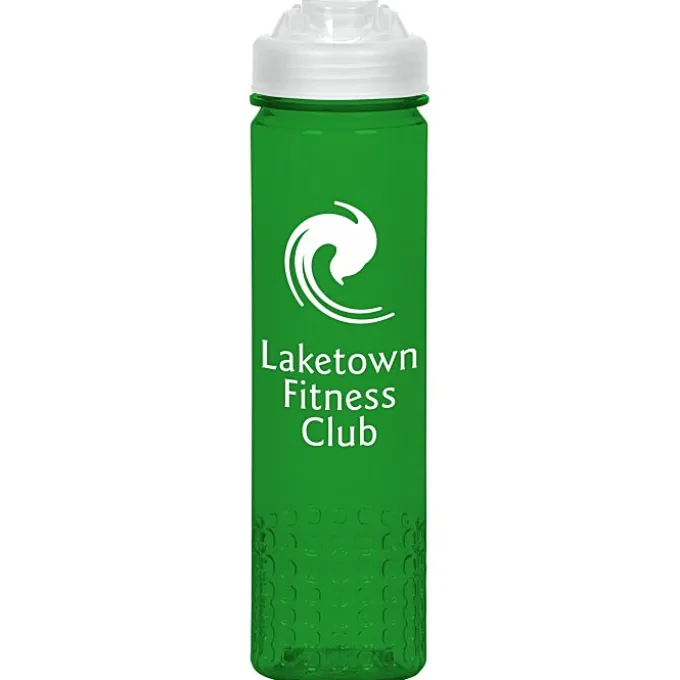 PolySure Out of the Block Water Bottle with Flip Lid - 24 oz