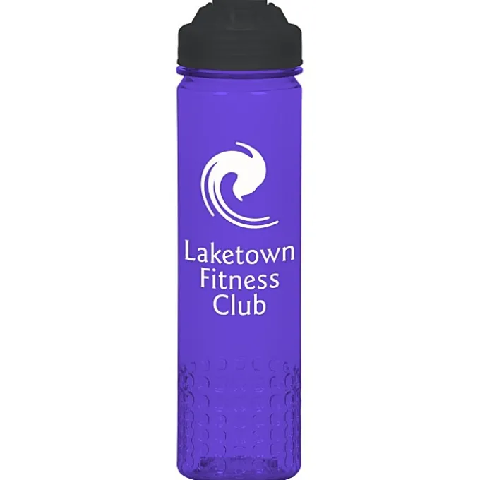 PolySure Out of the Block Water Bottle with Flip Lid - 24 oz