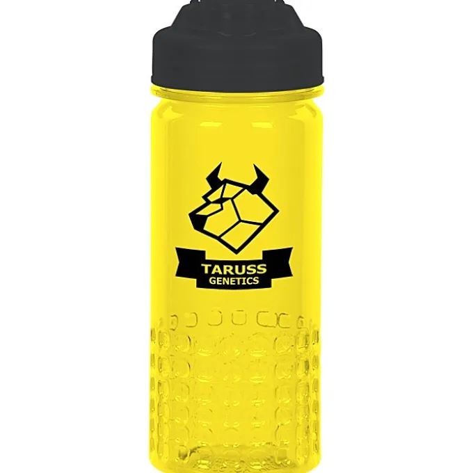 PolySure Out of the Block Water Bottle with Flip Lid - 16 oz