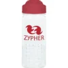 PolySure Out of the Block Water Bottle with Flip Lid - 16 oz - Clear