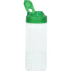 PolySure Out of the Block Water Bottle with Flip Lid - 16 oz - Clear